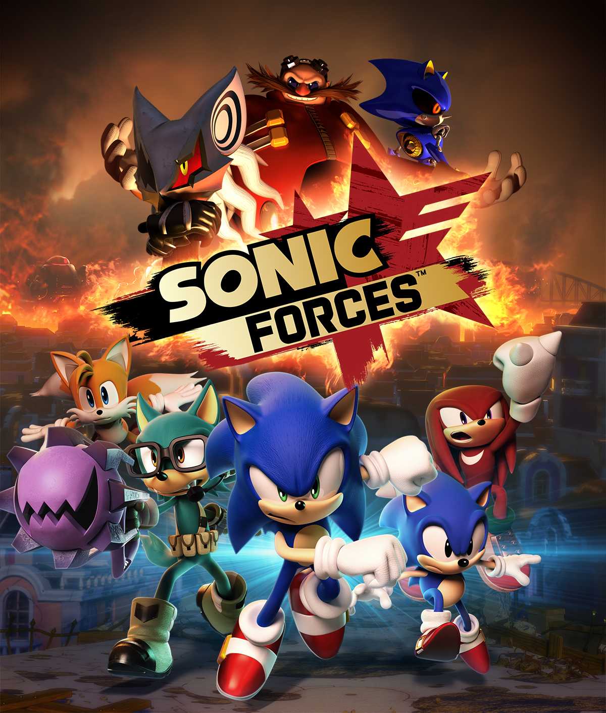 Sonic Forces постер Sonic Forces постер
