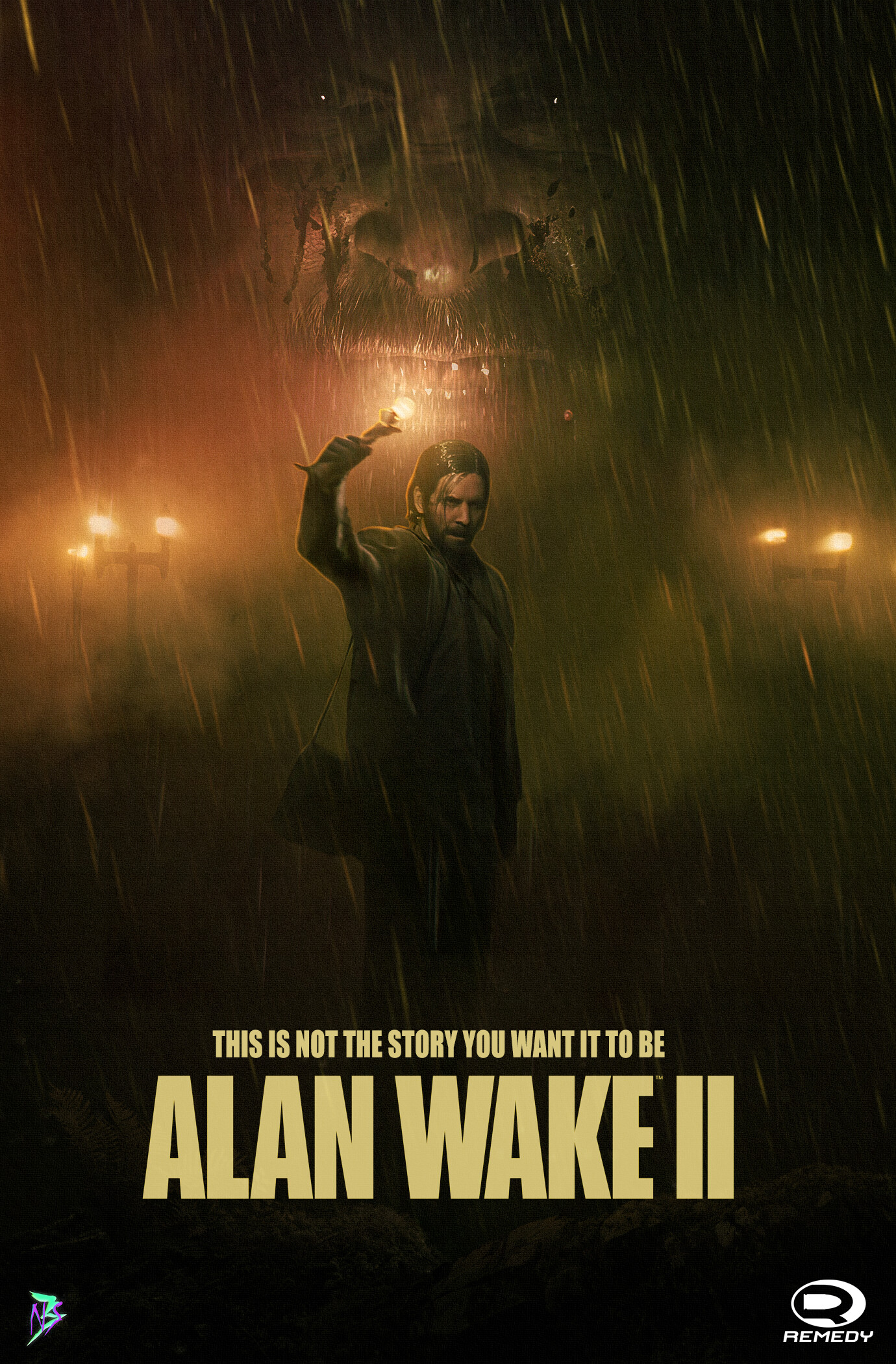 Alan Wake 2 постер Alan Wake 2 постер
