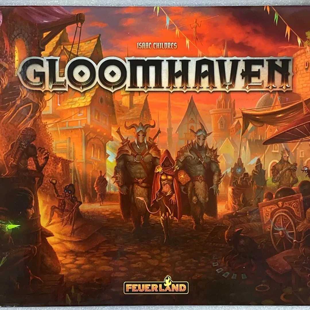 Gloomhaven постер Gloomhaven постер