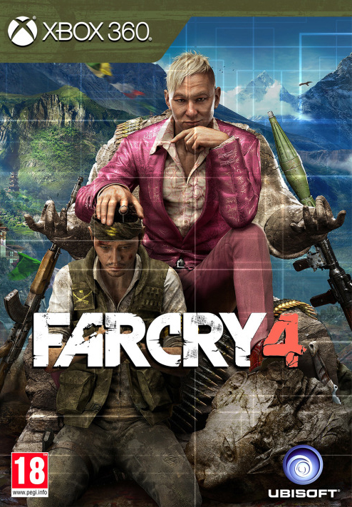 Far Cry 4 Xbox 360 Poster Far Cry 4 Xbox 360 Poster