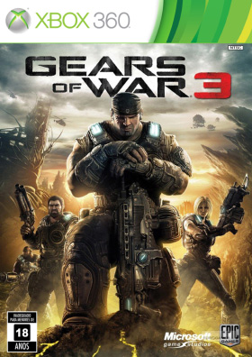 Gears of War 3 Xbox 360 Poster Gears of War 3 Xbox 360 Poster