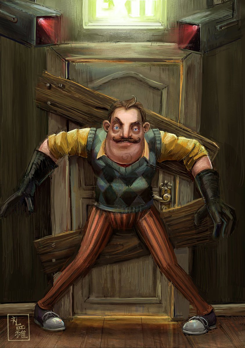 Hello Neighbor (2017) PC Poster Hello Neighbor (2017) PC Poster