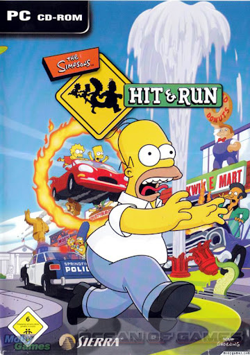 The Simpsons: Hit & Run PC Poster The Simpsons: Hit & Run PC Poster
