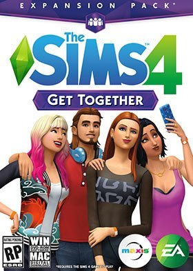 The Sims 4 Get Together PC Poster The Sims 4 Get Together PC Poster