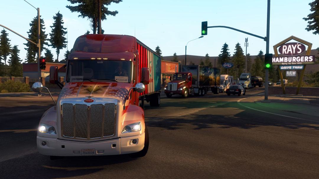 American Truck Simulator PC Torrent Screenshot American Truck Simulator Screenshot