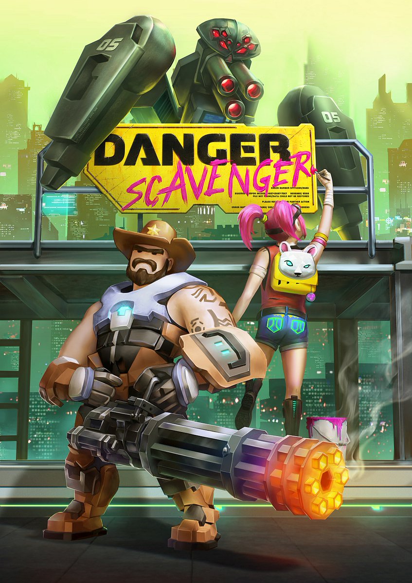 Danger Scavenger PC Poster Danger Scavenger PC Poster