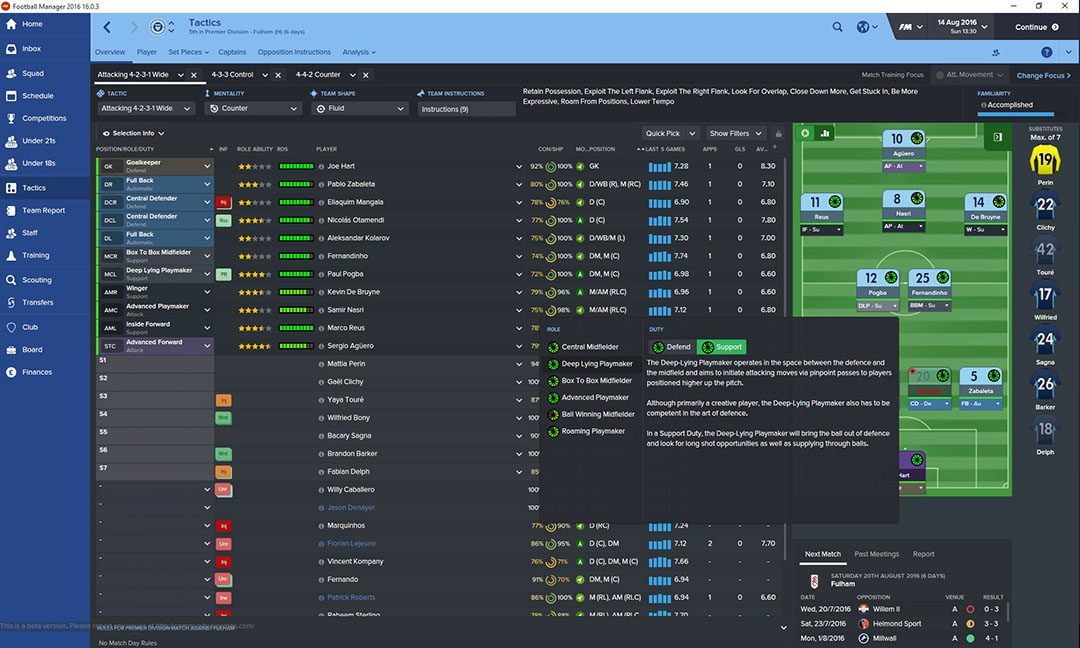 Footbal Manager 2016 Gameplay Footbal Manager 2016 PC download
