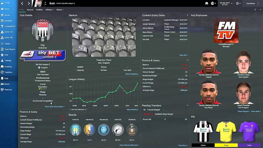 Footbal Manager 2016 Screenshot Footbal Manager 2016 download torrent