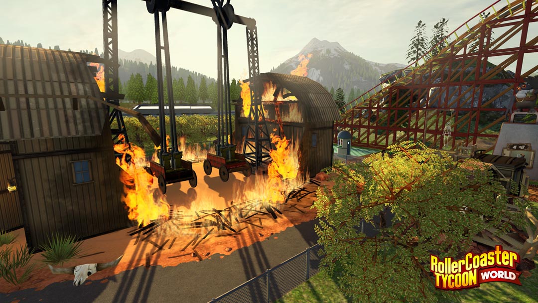 Some Screenshot from RollerCoaster Tycoon World RollerCoaster Tycoon World download